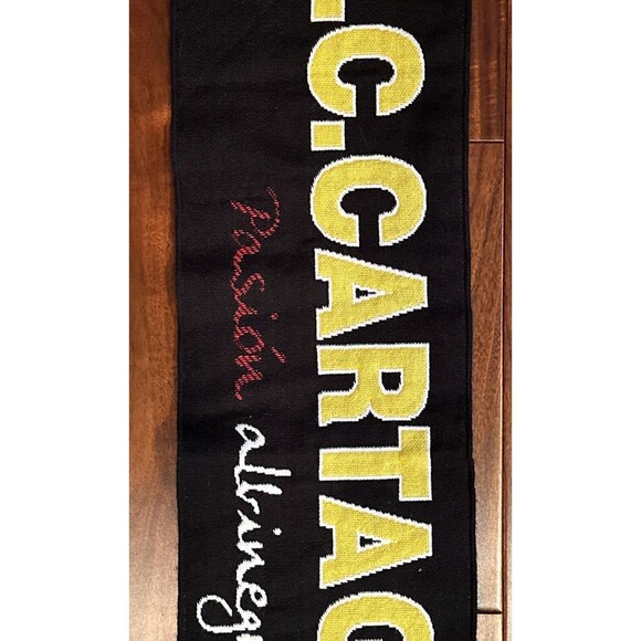 FC Cartagena Pasion Alvinegra Soccer Team Scarf Apparel - Picture 4 of 12